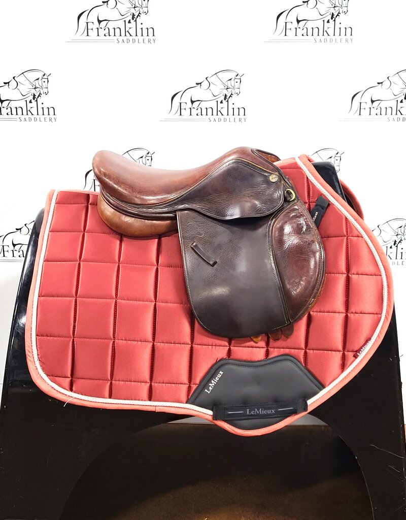 Pessoa Rodrigo Pony Jumping Saddle 14" Seat Consignment #927