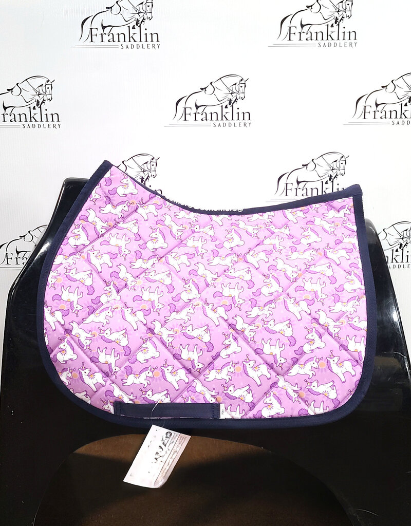 Dreamers & Schemers Dreamers And Schemers Sunshine and Unicorns Saddle Pad Pony