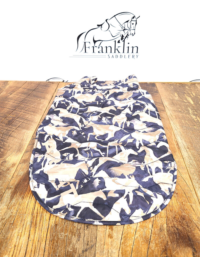 Ariat Ariat Pup Puffer Jacket Navy Coincide Print