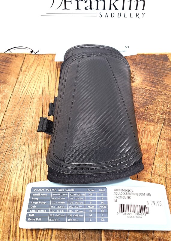 Woof Wear Woof Wear Single Lock Brushing Boot Black