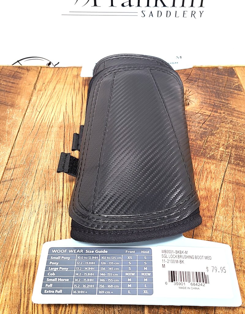Woof Wear Woof Wear Single Lock Brushing Boot Black