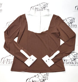 Hannah Childs Lifestyle Hannah Childs Luna Star Long Sleeve Show Shirt Cappuccino