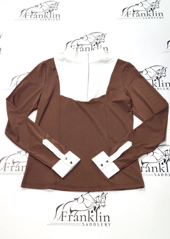 Hannah Childs Lifestyle Hannah Childs Luna Star Long Sleeve Show Shirt Cappuccino