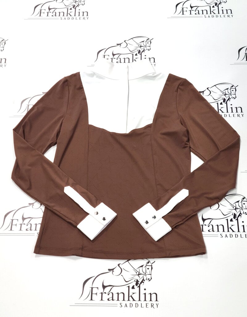 Hannah Childs Lifestyle Hannah Childs Luna Star Long Sleeve Show Shirt Cappuccino