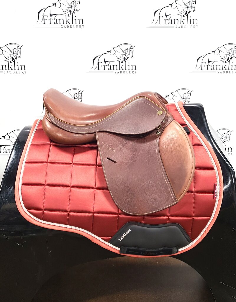 Pessoa Junior Jumping Saddle 15" Seat Consignment #931