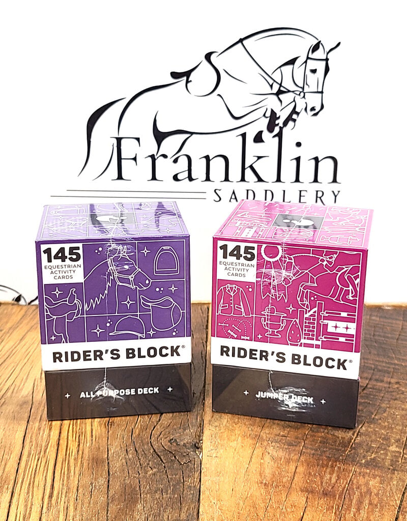 Stable Mind Rider's Block Exercises and Activity Card Deck