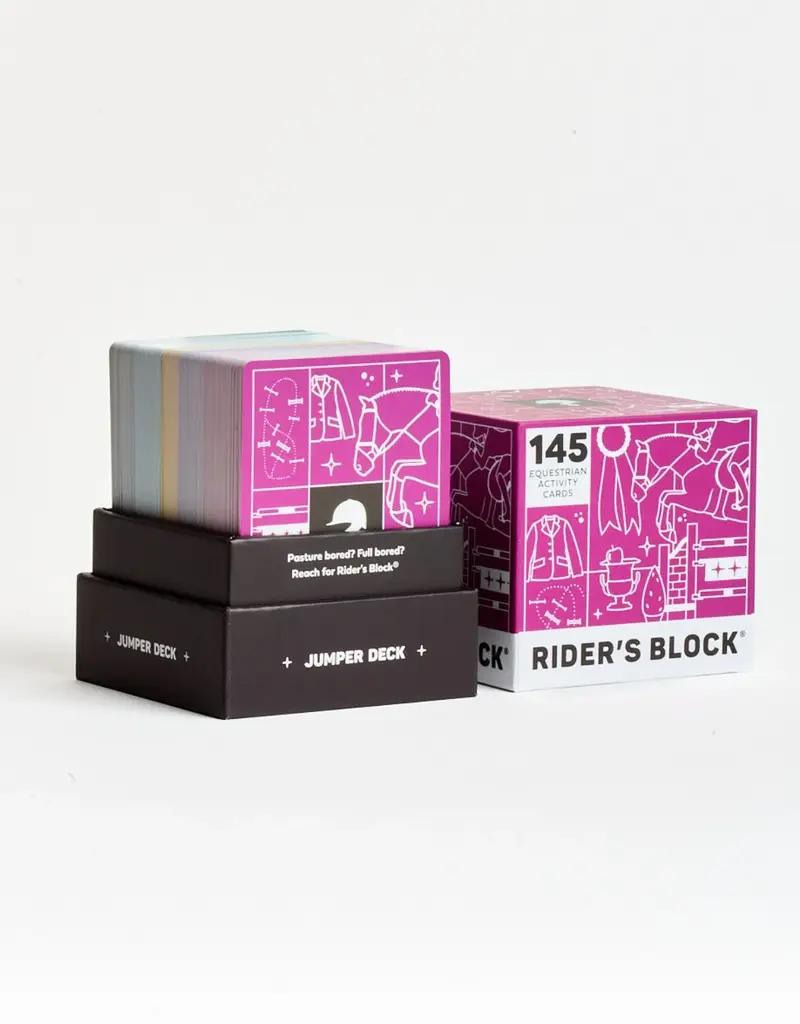 Stable Mind Rider's Block Exercises and Activity Card Deck