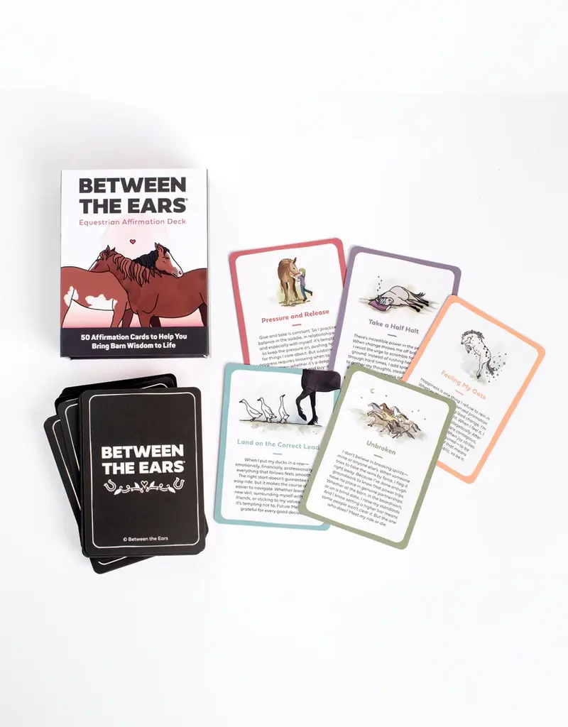Stable Mind Between The Ears Equestrian Affirmation Deck