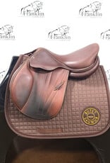 Butet Butet Premium Integrated M 17" Seat 1.5 Flap Wide Tree Semi-Custom BB Gold Saddle