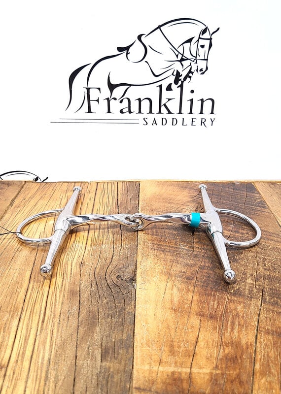 Toklat Toklat Slow Twist Full Cheek Snaffle Bit