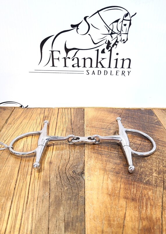 Coronet Coronet French Mouth Full Cheek French Link Snaffle Bit