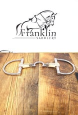 Jake Adams Equestrian Jake Adams Equestrian Leather Covered Segunda Bits