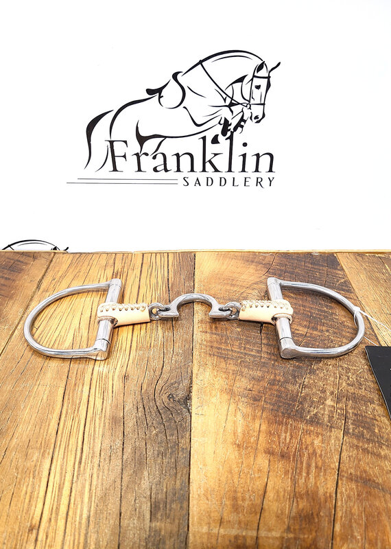 Jake Adams Equestrian Jake Adams Equestrian Leather Covered Segunda Bits