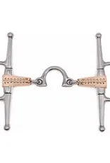 Jake Adams Equestrian Jake Adams Equestrian Leather Covered Segunda Bits