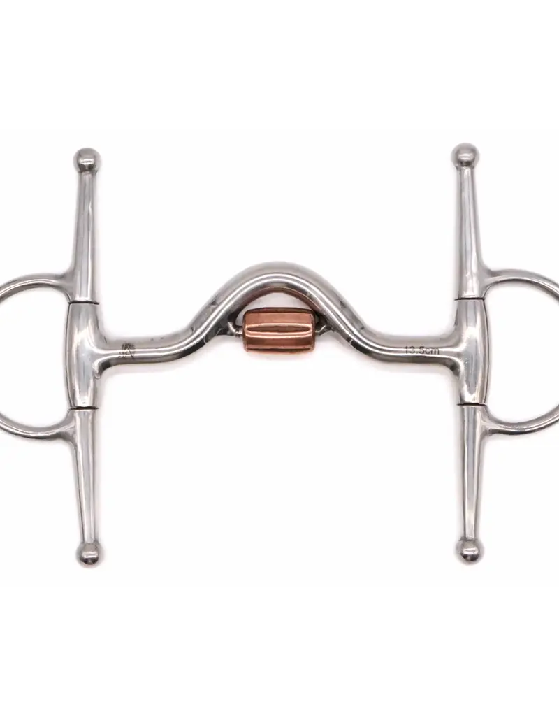 Jake Adams Equestrian Jake Adams Equestrian Medium Port With Cricket Roller Bits