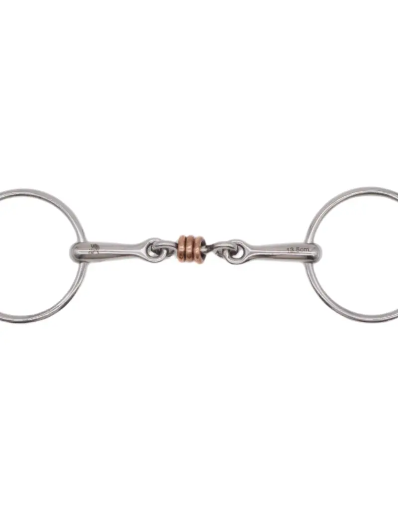 Jake Adams Equestrian Jake Adams Equestrian Double Jointed Triple Copper Roller Bits