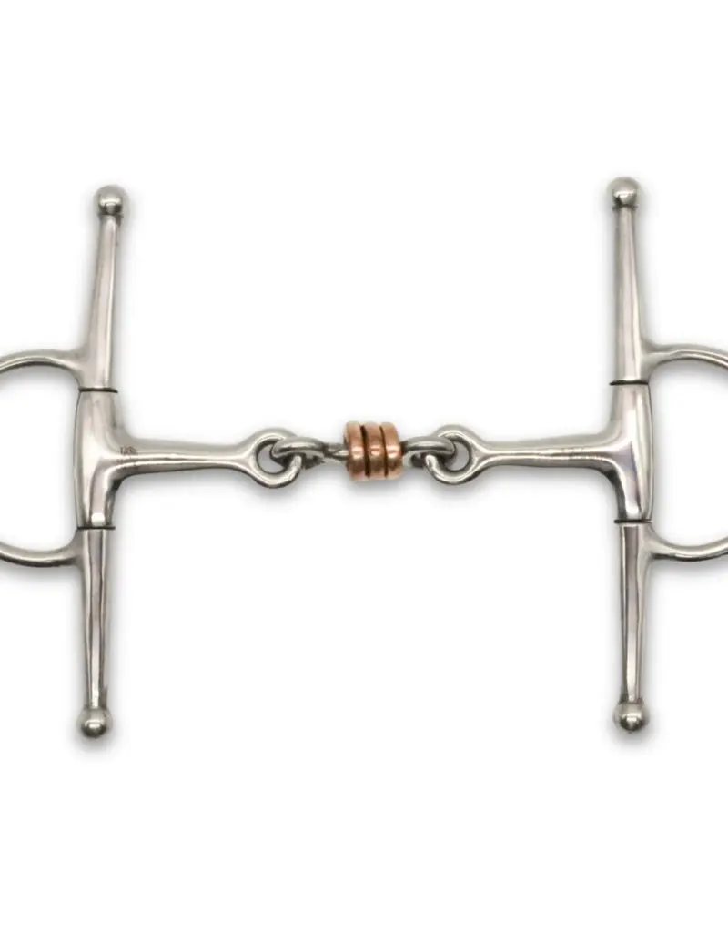 Jake Adams Equestrian Jake Adams Equestrian Double Jointed Triple Copper Roller Bits