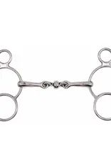 Jake Adams Equestrian Jake Adams Equestrian Double Jointed Stainless Steel Roller Bits