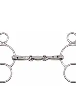 Jake Adams Equestrian Jake Adams Equestrian Double Jointed Whistle Mouth Bits