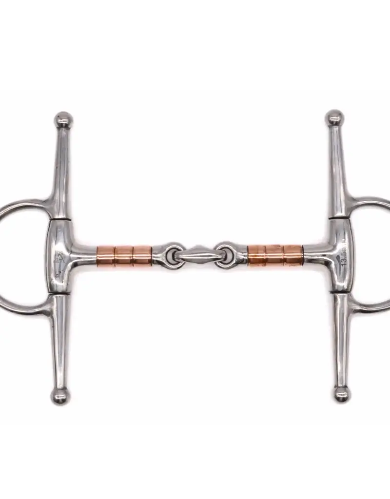 Jake Adams Equestrian Jake Adams Equestrian Copper Roller Elliptical Bits