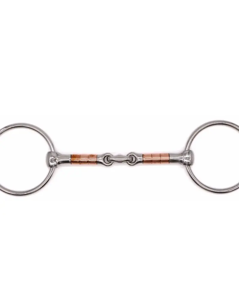 Jake Adams Equestrian Jake Adams Equestrian Copper Roller Elliptical Bits