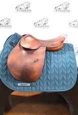 Pessoa Jumping Saddle 16.5" Seat Consignment #934