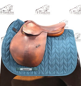 Pessoa Jumping Saddle 16.5" Seat Consignment #934