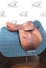 Pessoa Jumping Saddle 16.5" Seat Consignment #934