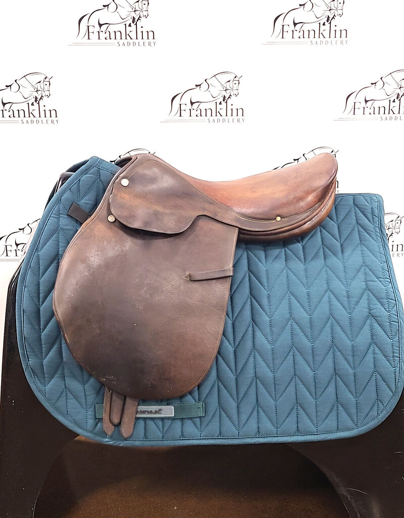 Hermes Jumping Saddle 16.5" Seat Consignment #933