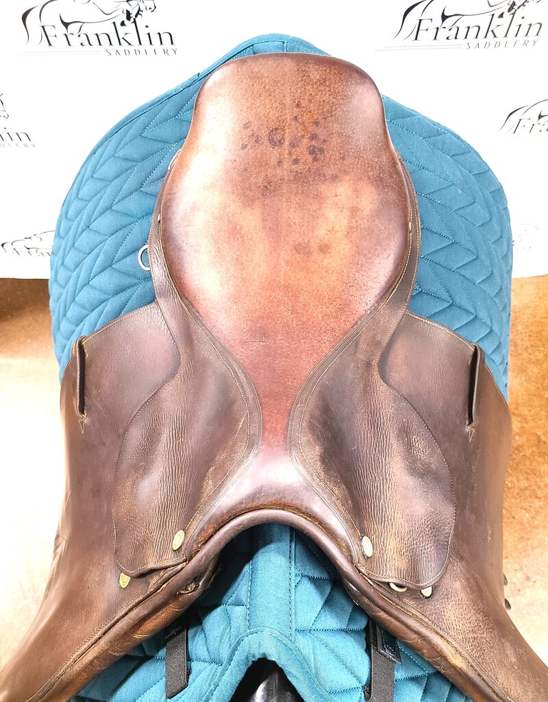 Hermes Jumping Saddle 16.5" Seat Consignment #933