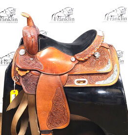 Circle Y Western Show Saddle 15" Seat Consignment #935