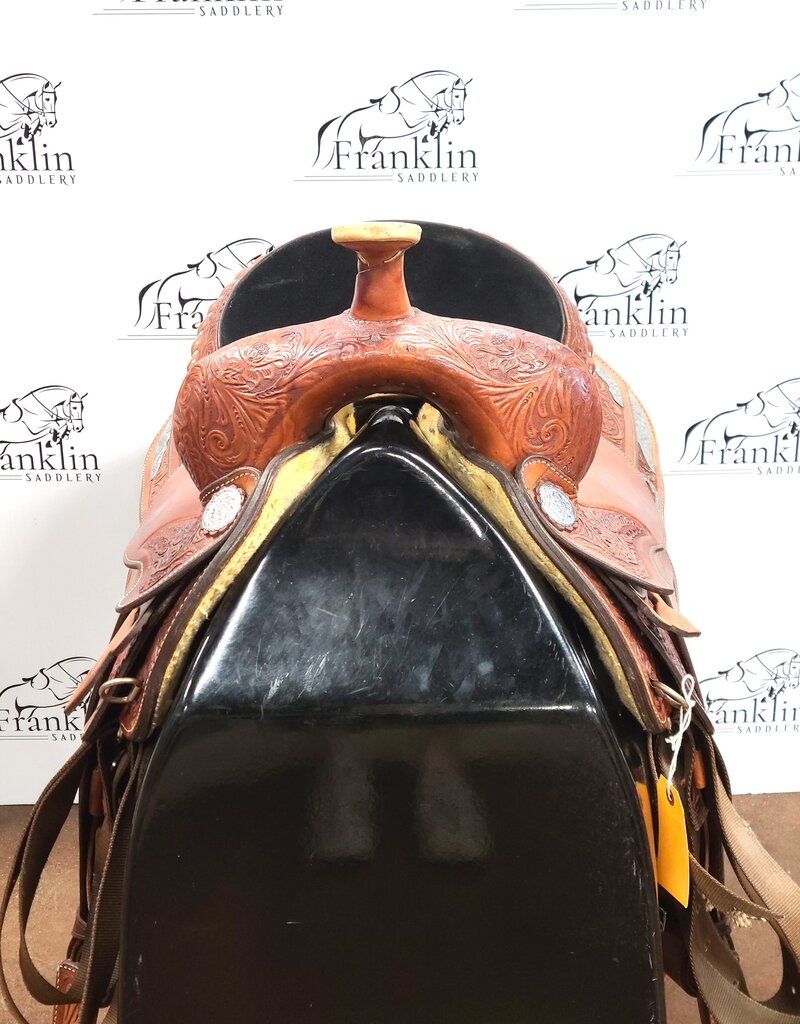 Circle Y Western Show Saddle 15" Seat Consignment #935
