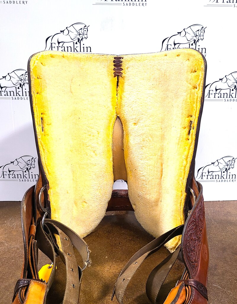 Circle Y Western Show Saddle 15" Seat Consignment #935