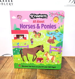 Simon & Shuster All About Horses and Ponies: Lift-the-Flap Book