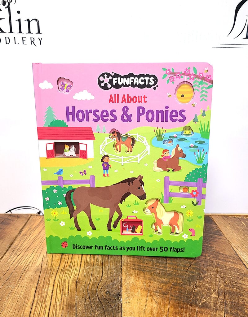 Simon & Shuster All About Horses and Ponies: Lift-the-Flap Book