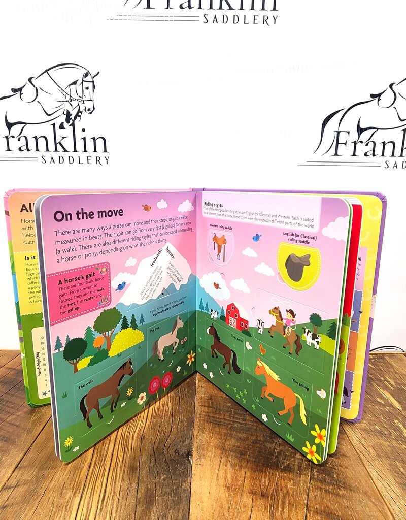 Simon & Shuster All About Horses and Ponies: Lift-the-Flap Book