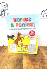 Simon & Shuster Horses and Ponies! Coloring and Activity Book