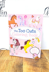 Simon & Shuster The Too Cute Coloring Book: Ponies