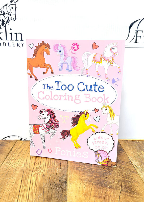 Simon & Shuster The Too Cute Coloring Book: Ponies