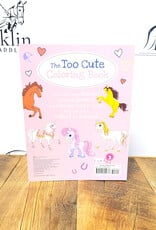 Simon & Shuster The Too Cute Coloring Book: Ponies
