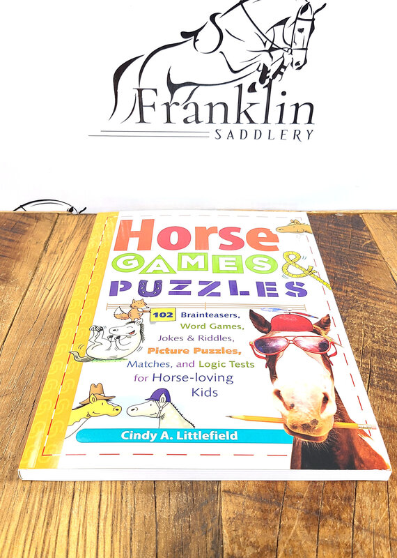 Horse Games & Puzzles For Kids Book