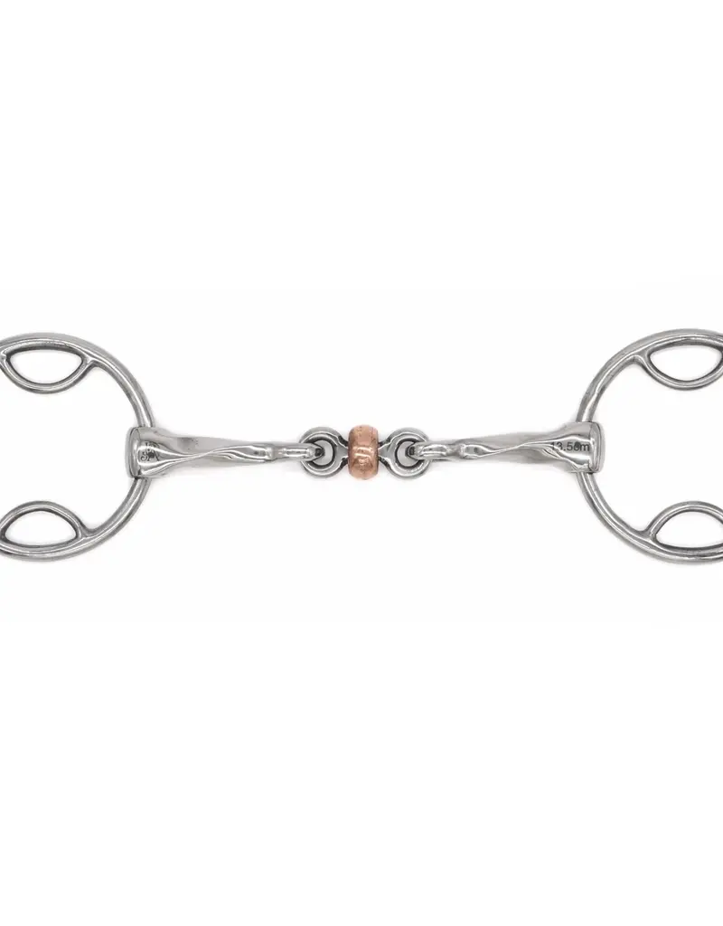 Jake Adams Equestrian Jake Adams Equestrian Twisted Copper Roller Bits