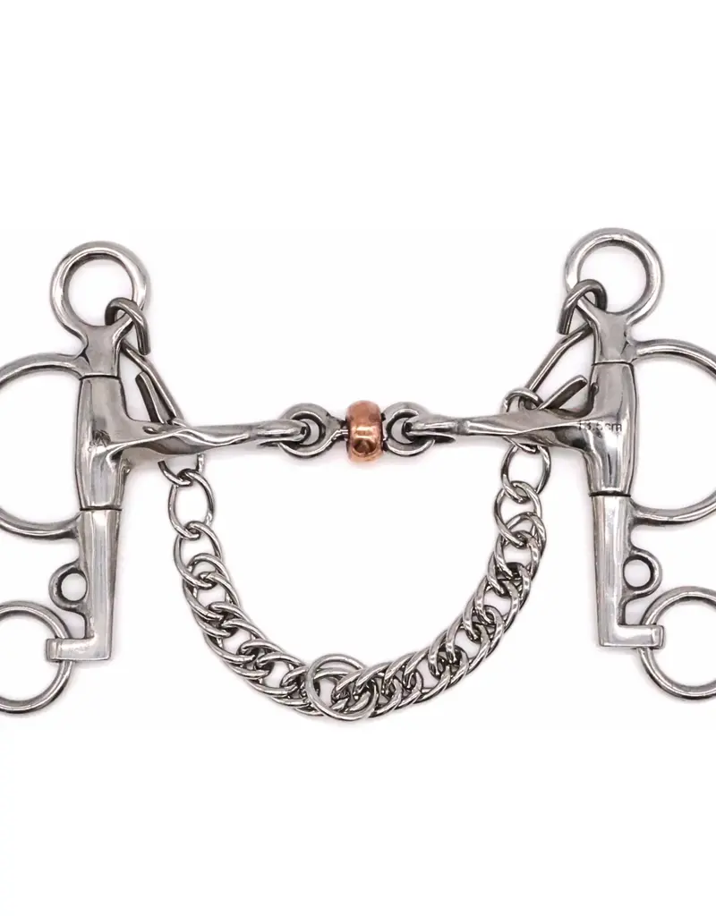 Jake Adams Equestrian Jake Adams Equestrian Twisted Copper Roller Bits