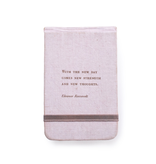 Fabric Notebook - Eleanor Roosevelt 3.5” x 5.5”