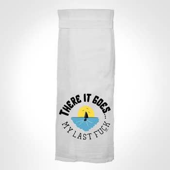 Flour Sack Kitchen Towel - There It Goes