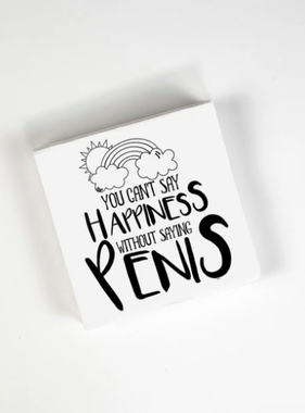 Cocktail Napkins - HAPpenisS 20 Ct/3 Ply