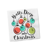 Cocktail Napkins - Balls Deep 20 Ct/3 Ply