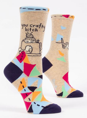 You Crafty Bitch Women’s Socks