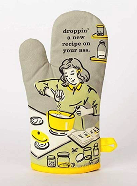 Droppin’ A Recipe Oven Mitt