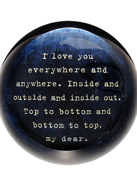 I Love You Everywhere Paperweight 4" x 4" PW112